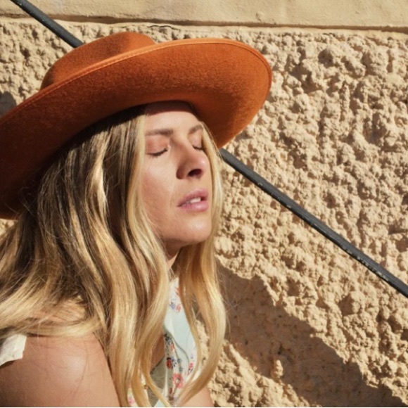 FALLEN BROKEN STREET DESPERADO WIDE BURNT ORANGE HAT gig pip, lack of colors - Picture 3 of 13